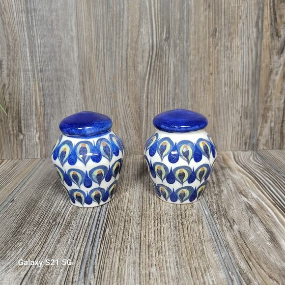 Vintage Ken Edward Guate Mayan Salt & Pepper Shakers - Picture 1 of 6